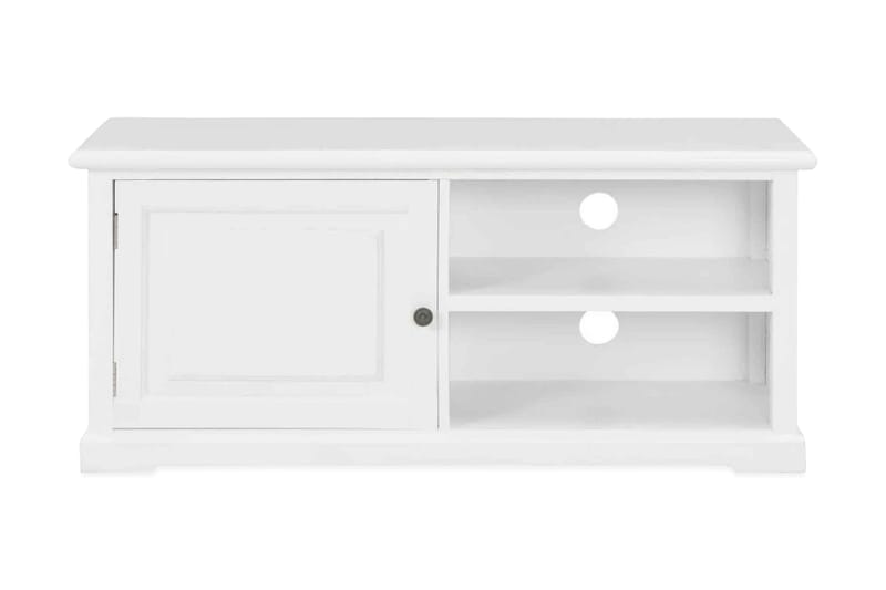TV-bänk vit 90x30x40 cm trä - Vit - Möbler - Vardagsrum - Tv-möbler & mediamöbler - Tv-bänkar