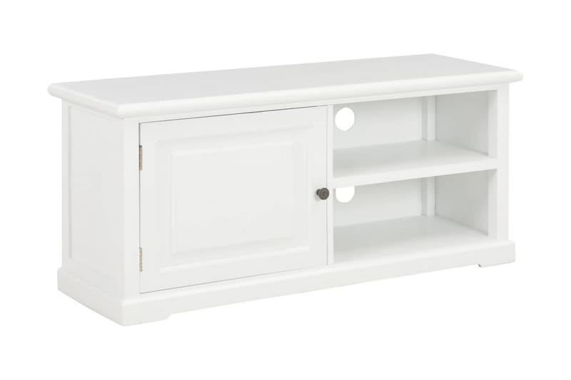 TV-bänk vit 90x30x40 cm trä - Vit - Möbler - Vardagsrum - Tv-möbler & mediamöbler - Tv-bänkar