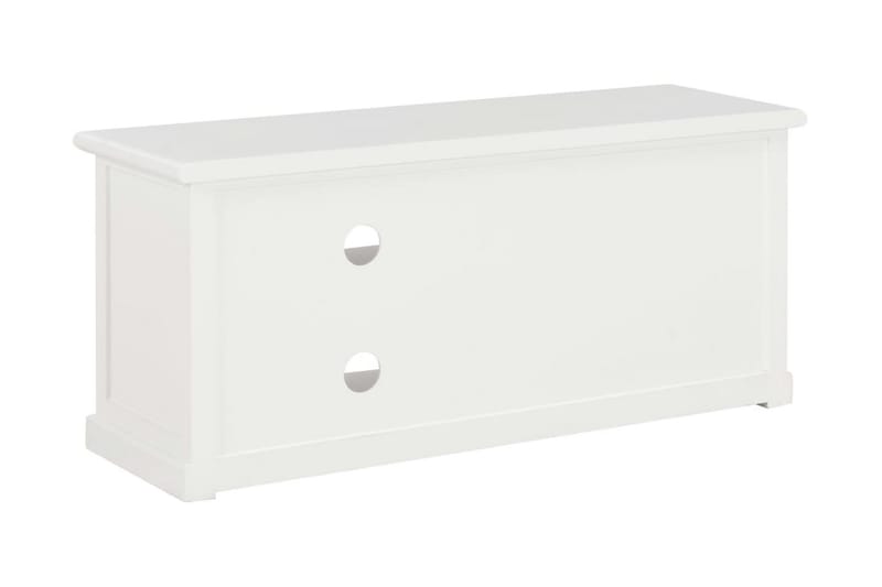 TV-bänk vit 90x30x40 cm trä - Vit - Möbler - Vardagsrum - Tv-möbler & mediamöbler - Tv-bänkar
