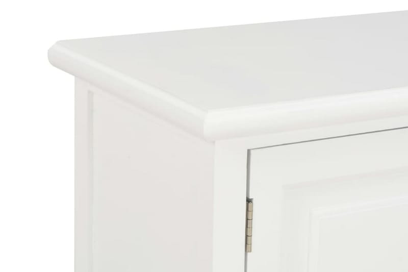 TV-bänk vit 90x30x40 cm trä - Vit - Möbler - Vardagsrum - Tv-möbler & mediamöbler - Tv-bänkar