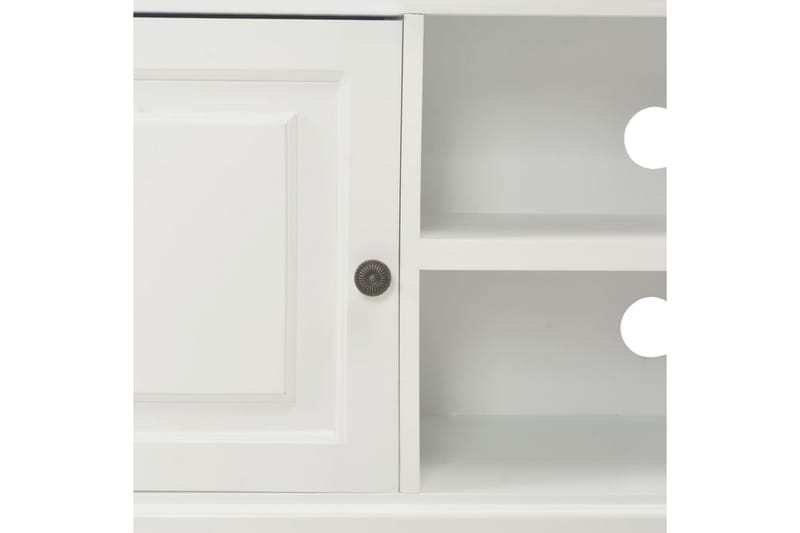 TV-bänk vit 90x30x40 cm trä - Vit - Möbler - Vardagsrum - Tv-möbler & mediamöbler - Tv-bänkar
