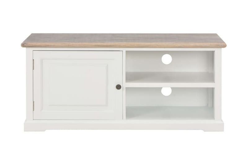 TV-bänk vit 90x30x40 cm trä - Vit - Möbler - Vardagsrum - Tv-möbler & mediamöbler - Tv-bänkar