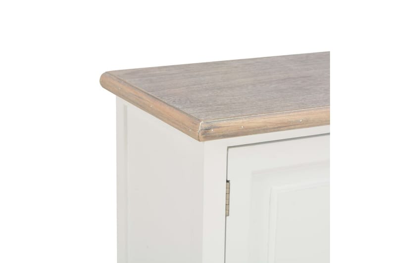 TV-bänk vit 90x30x40 cm trä - Vit - Möbler - Vardagsrum - Tv-möbler & mediamöbler - Tv-bänkar