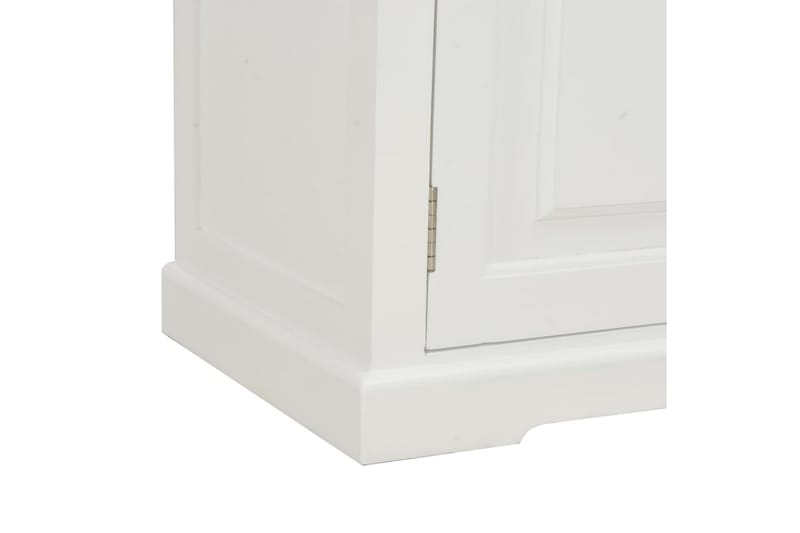 TV-bänk vit 90x30x40 cm trä - Vit - Möbler - Vardagsrum - Tv-möbler & mediamöbler - Tv-bänkar