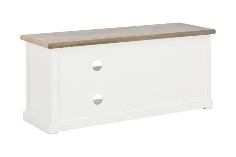 TV-bänk vit 90x30x40 cm trä - Vit - Möbler - Vardagsrum - Tv-möbler & mediamöbler - Tv-bänkar