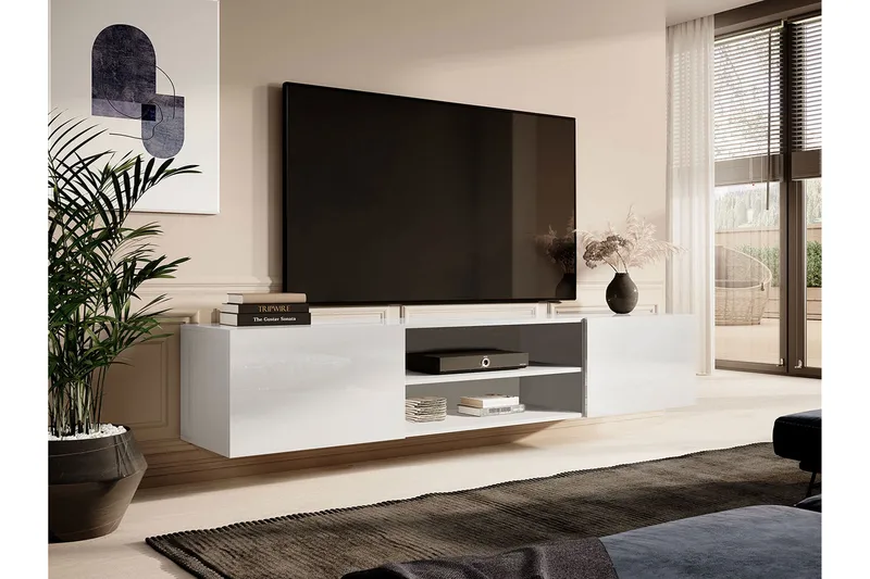 Tv-bänk - Vit - Möbler - Vardagsrum - Tv-möbler & mediamöbler - Tv-bänkar