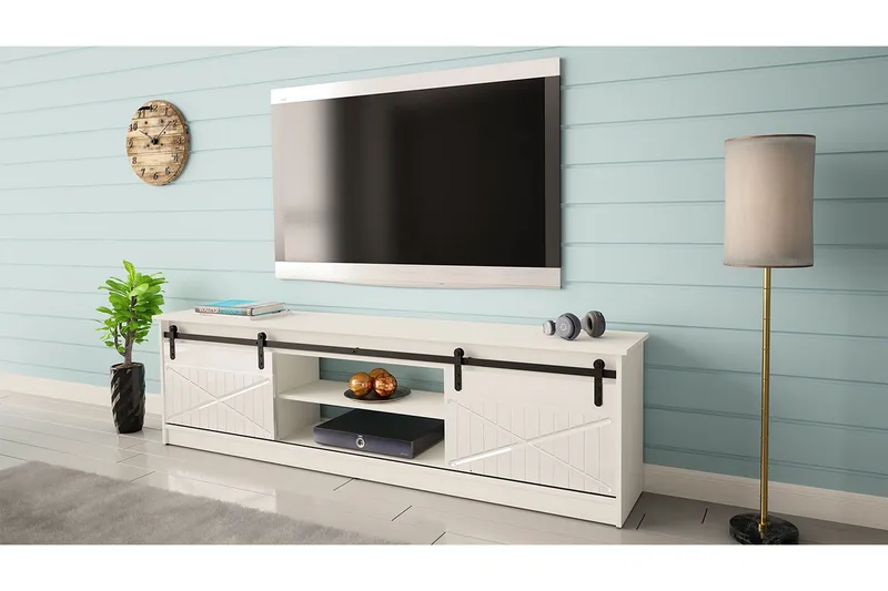 Tv-bänk - Vit - Möbler - Vardagsrum - Tv-möbler & mediamöbler - Tv-bänkar