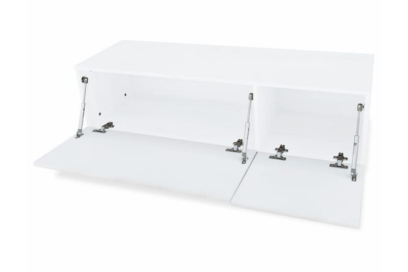 TV-möbel spånskiva 120x40x34 cm vit högglans - Vit - Möbler - Vardagsrum - Tv-möbler & mediamöbler - Tv-bänkar