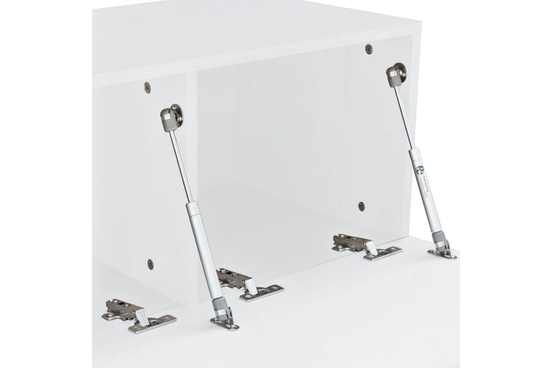 TV-möbel spånskiva 120x40x34 cm vit högglans - Vit - Möbler - Vardagsrum - Tv-möbler & mediamöbler - Tv-bänkar