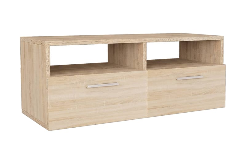 TV-möbel spånskiva 95x35x36 cm ek - Brun - Möbler - Vardagsrum - Tv-möbler & mediamöbler - Tv-bänkar