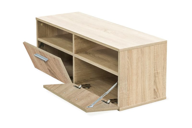 TV-möbel spånskiva 95x35x36 cm ek - Brun - Möbler - Vardagsrum - Tv-möbler & mediamöbler - Tv-bänkar