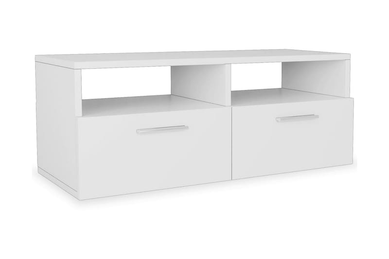 TV-möbel spånskiva 95x35x36 cm vit - Vit - Möbler - Vardagsrum - Tv-möbler & mediamöbler - Tv-bänkar