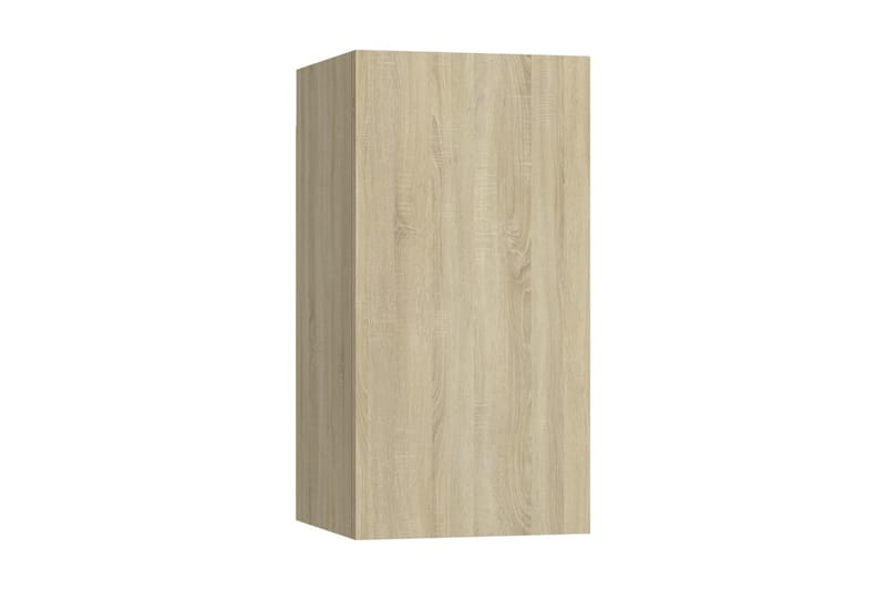 TV-skåp 2 st sonoma-ek 30,5x30x60 cm spånskiva - Brun - Möbler - Vardagsrum - Tv-möbler & mediamöbler - Tv-bänkar