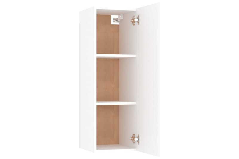 TV-skåp 2 st vit 30,5x30x90 cm spånskiva - Vit - Möbler - Vardagsrum - Tv-möbler & mediamöbler - Tv-bänkar