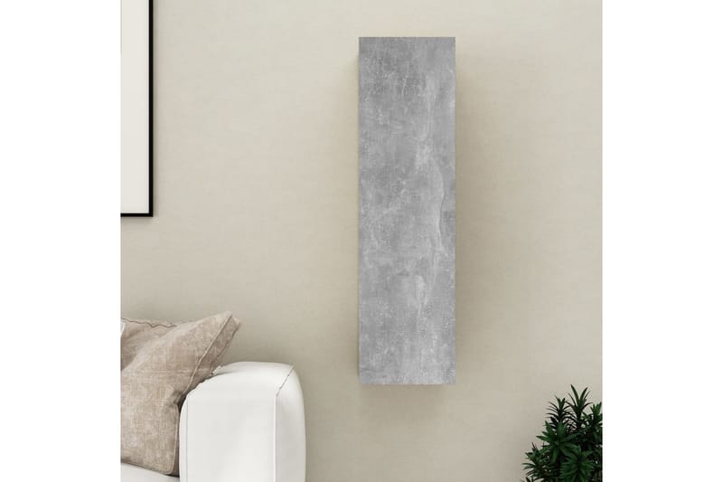 TV -skåp betonggrå 30,5x30x110 cm spånskiva - Grå - Möbler - Vardagsrum - Tv-möbler & mediamöbler - Tv-bänkar