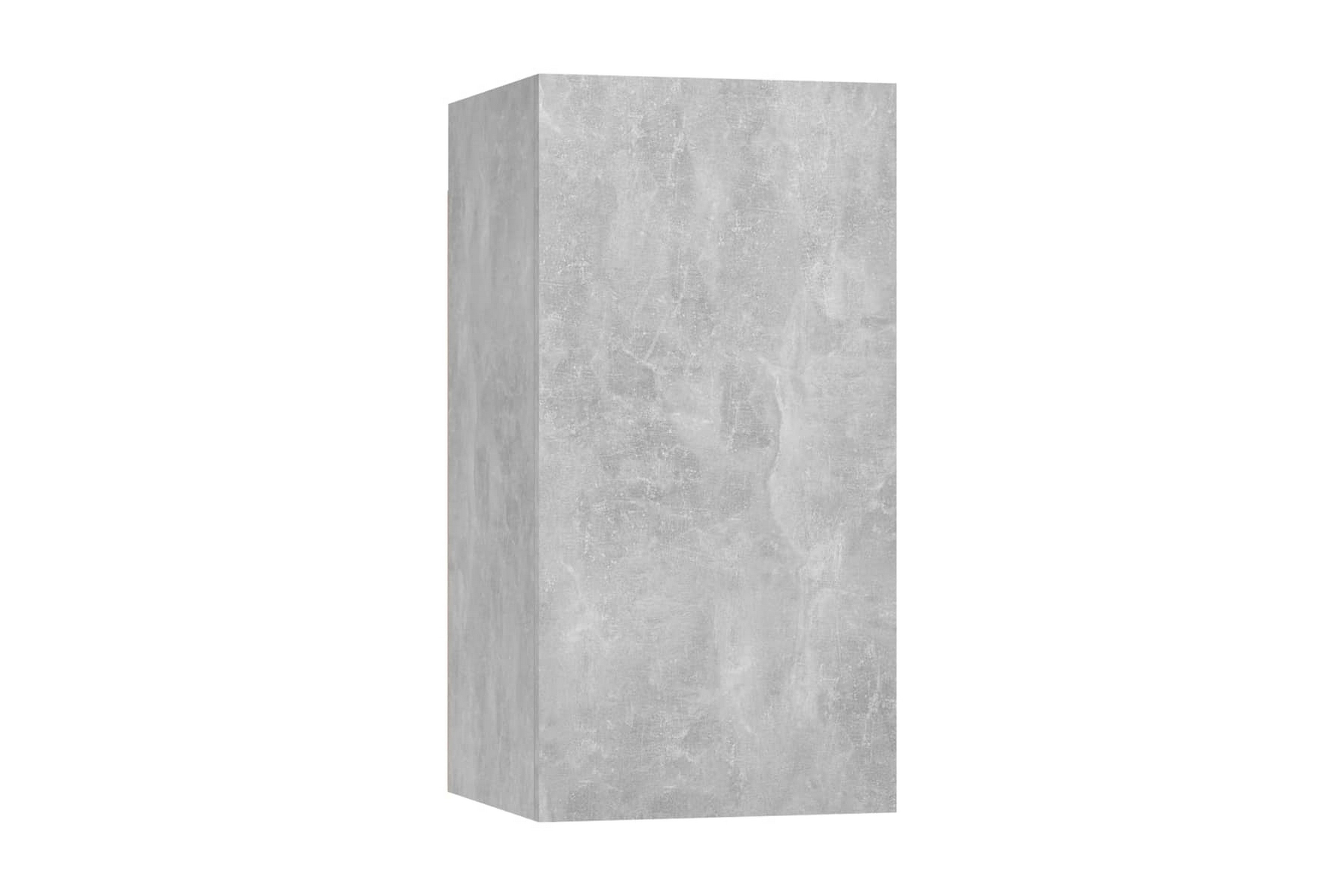 TV-skåp betonggrå 30,5x30x60 cm spånskiva – Grå