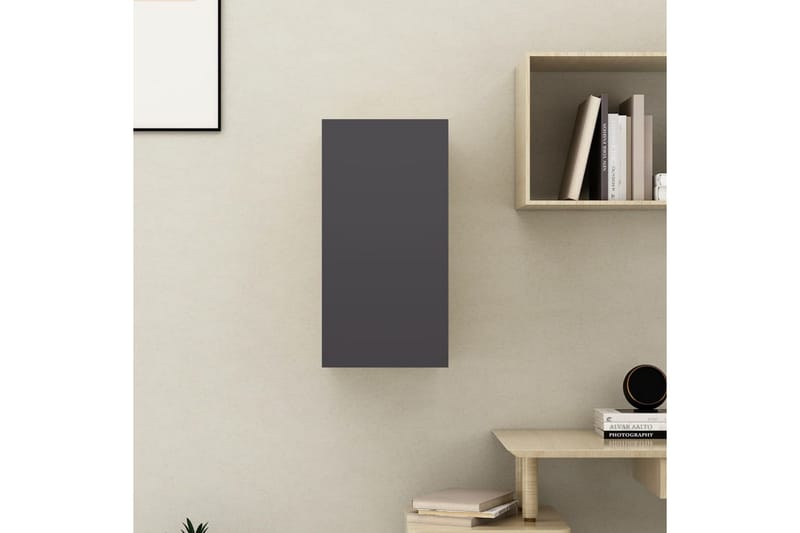 TV-skåp grå 30,5x30x60 cm spånskiva - Grå - Möbler - Vardagsrum - Tv-möbler & mediamöbler - Tv-bänkar