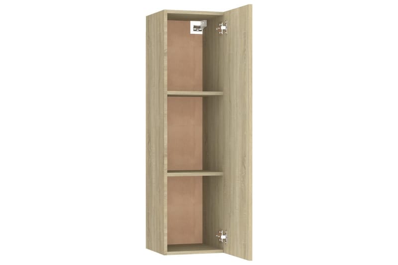 TV-skåp sonoma-ek 30,5x30x110 cm spånskiva - Brun - Möbler - Vardagsrum - Tv-möbler & mediamöbler - Tv-bänkar
