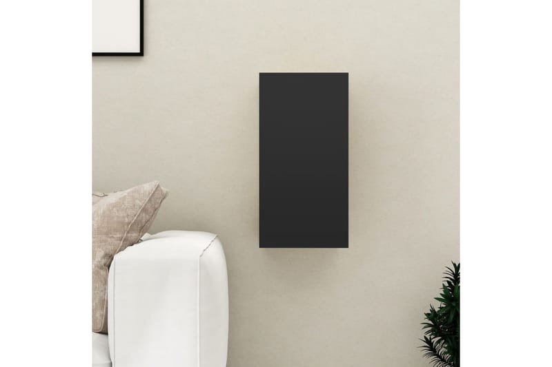 TV-skåp svart 30,5x30x60 cm spånskiva - Svart - Möbler - Vardagsrum - Tv-möbler & mediamöbler - Tv-bänkar
