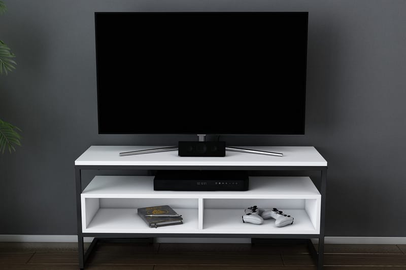 UKHAND Tv-bänk 110x49,9 cm Svart - Möbler - Vardagsrum - Tv-möbler & mediamöbler - Tv-bänkar