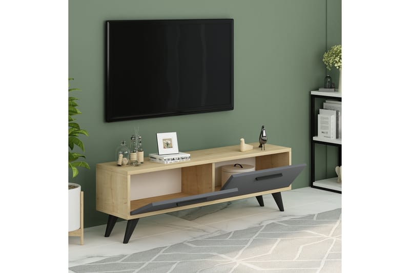 UKHAND Tv-bänk 120x45 cm Blå - Möbler - Vardagsrum - Tv-möbler & mediamöbler - Tv-bänkar