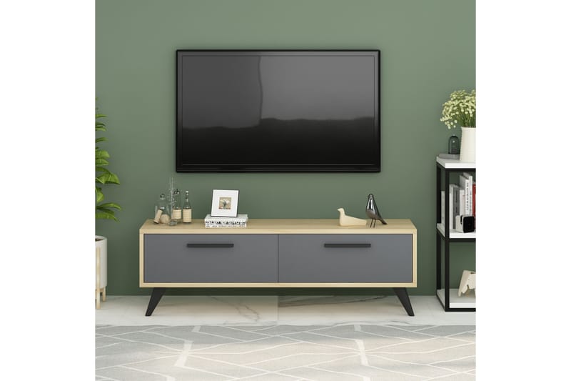 UKHAND Tv-bänk 120x45 cm Blå - Möbler - Vardagsrum - Tv-möbler & mediamöbler - Tv-bänkar