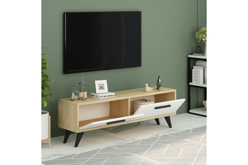 UKHAND Tv-bänk 120x45 cm Blå - Möbler - Vardagsrum - Tv-möbler & mediamöbler - Tv-bänkar