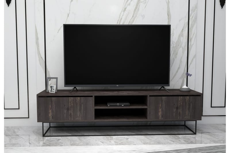 UKHAND Tv-bänk 180x50 cm Brun - Möbler - Vardagsrum - Tv-möbler & mediamöbler - Tv-bänkar