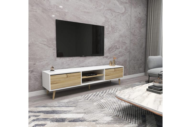 UKHAND Tv-bänk 180x50 cm Flerfärgad - Möbler - Vardagsrum - Tv-möbler & mediamöbler - Tv-bänkar