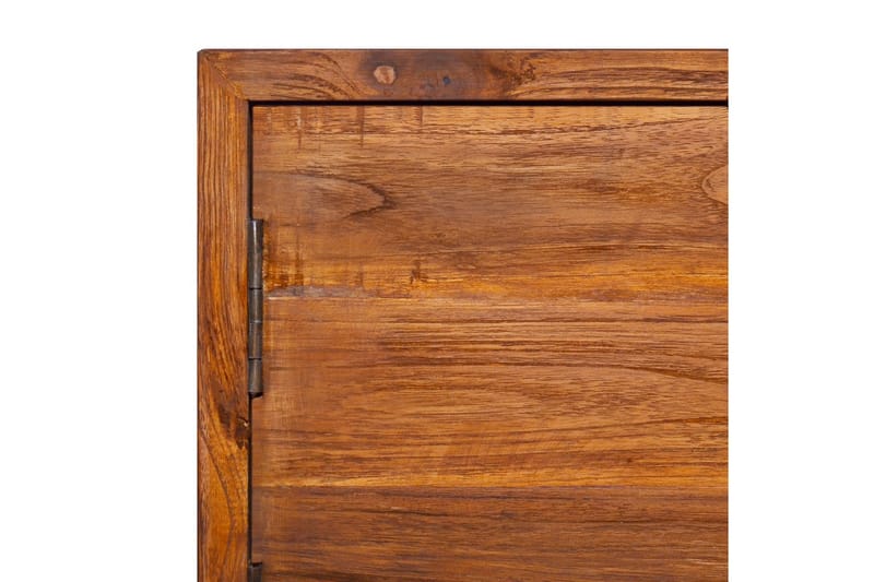 Väggmonterad TV-bänk 180x30x30 cm massiv teak - Brun - Möbler - Vardagsrum - Tv-möbler & mediamöbler - Tv-bänkar