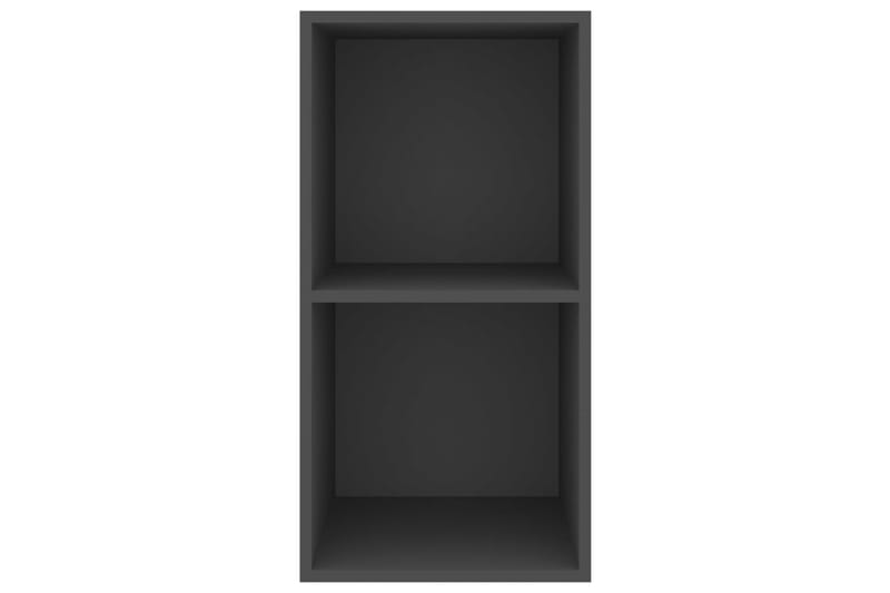 Väggmonterad tv-bänk grå 37x37x72 cm spånskiva - Grå - Möbler - Vardagsrum - Tv-möbler & mediamöbler - Tv-bänkar