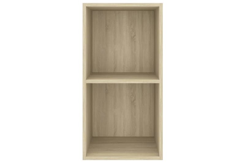 Väggmonterad tv-bänk somona-ek 37x37x72 cm spånskiva - Brun - Möbler - Vardagsrum - Tv-möbler & mediamöbler - Tv-bänkar