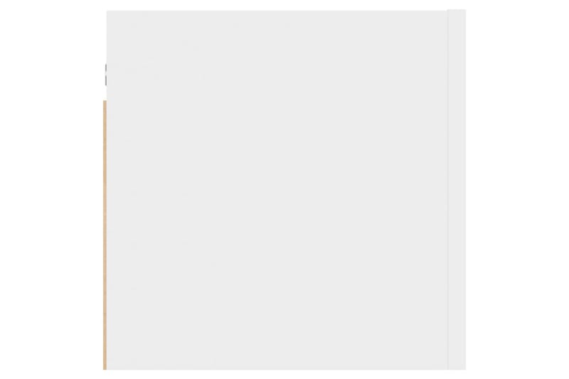 Väggmonterad tv-bänk vit 30,5x30x30 cm - Vit - Möbler - Vardagsrum - Tv-möbler & mediamöbler - Tv-bänkar