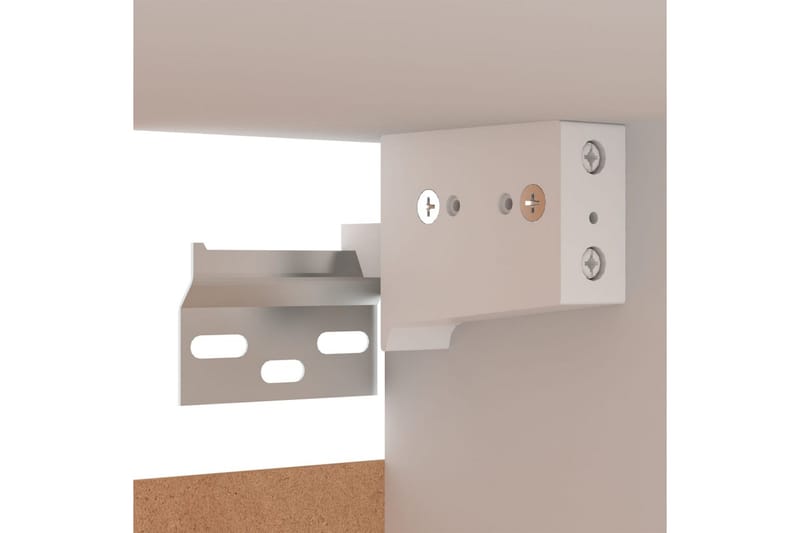 Väggmonterad tv-bänk vit 30,5x30x30 cm - Vit - Möbler - Vardagsrum - Tv-möbler & mediamöbler - Tv-bänkar