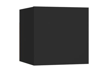 Väggmonterade tv-skåp 2 st svart 30,5x30x30 cm - Svart - Möbler - Vardagsrum - Tv-möbler & mediamöbler - Tv-bänkar