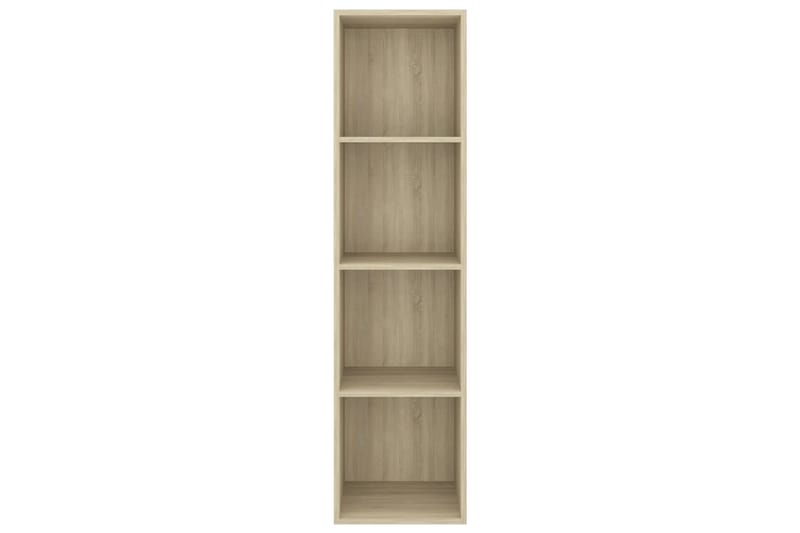 Väggmonterat tv-skåp somona-ek 37x37x142,5 cm spånskiva - Brun - Möbler - Vardagsrum - Tv-möbler & mediamöbler - Tv-bänkar