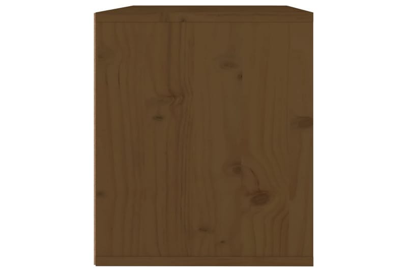 Väggskåp 45x30x35 cm massiv furu honungbrun - Brun - Möbler - Vardagsrum - Tv-möbler & mediamöbler - Tv-bänkar