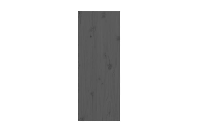 Väggskåp grå 30x30x80 cm massiv furu - Grå - Möbler - Vardagsrum - Tv-möbler & mediamöbler - Tv-bänkar