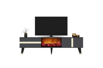 Vania Tv-bänk 150 cm Guld - Möbler - Vardagsrum - Tv-möbler & mediamöbler - Tv-bänkar