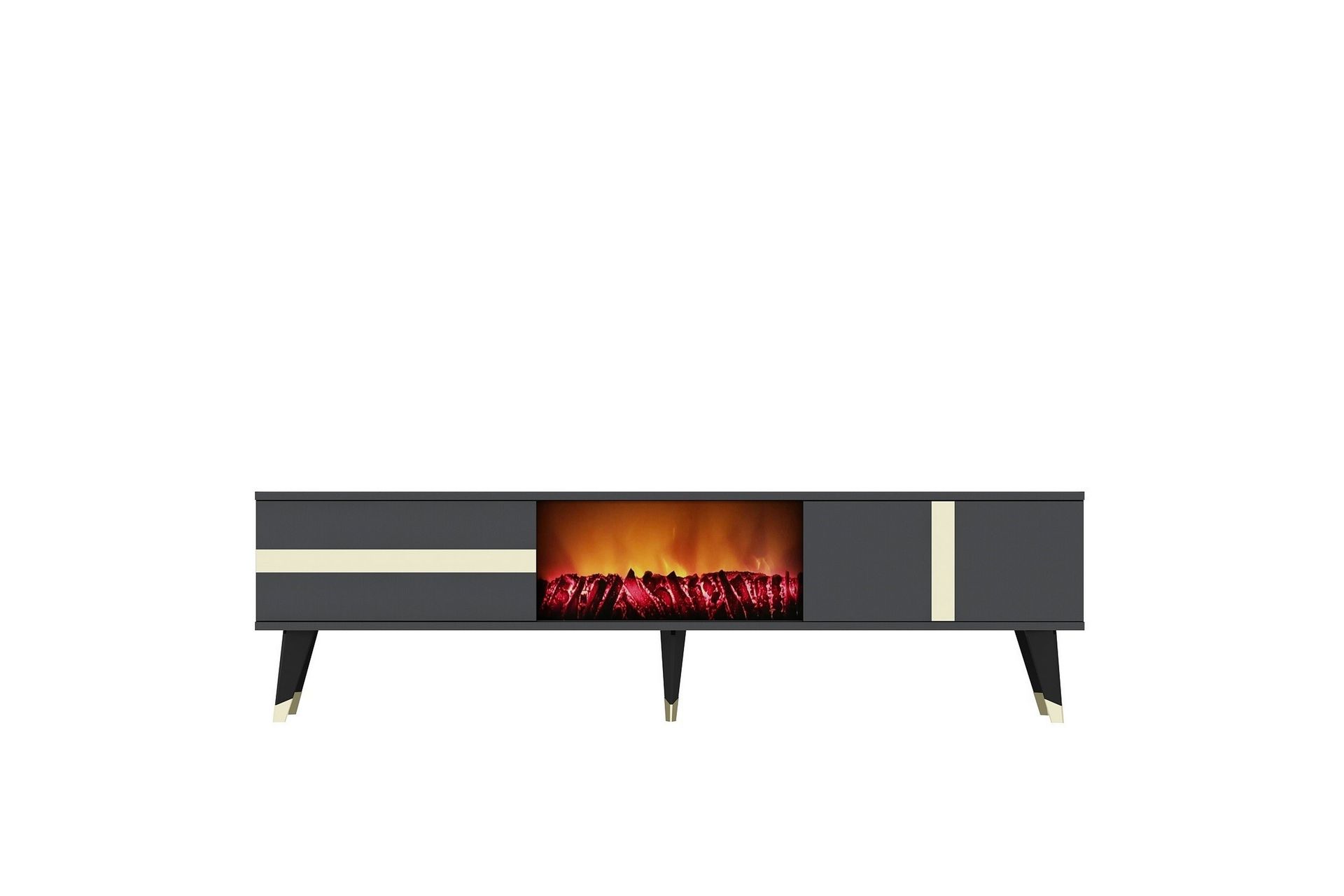 Vania Tv-bänk 150 cm Guld - Möbler - Vardagsrum - Tv-möbler & mediamöbler - Tv-bänkar