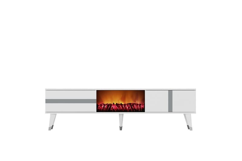 Vania Tv-bänk 150 cm - Silver - Möbler - Vardagsrum - Tv-möbler & mediamöbler - Tv-bänkar