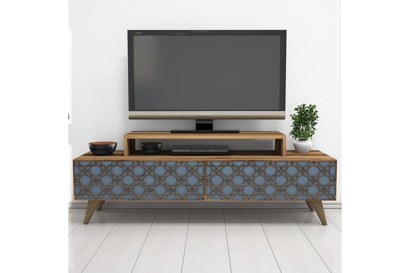 VARRED TV-Bänk 140 cm Brun - Möbler - Vardagsrum - Tv-möbler & mediamöbler - Tv-bänkar