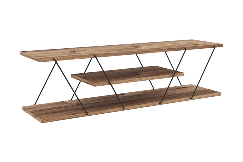 VASTALLA TV-bänk 120 cm Svart - Tv-bänkar