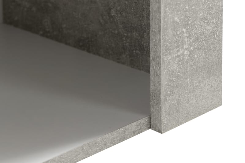 SURAYA TV-bänk 180 Vit/Betong - Vit/Betong - Möbler - Vardagsrum - Tv-möbler & mediamöbler - Tv-bänkar