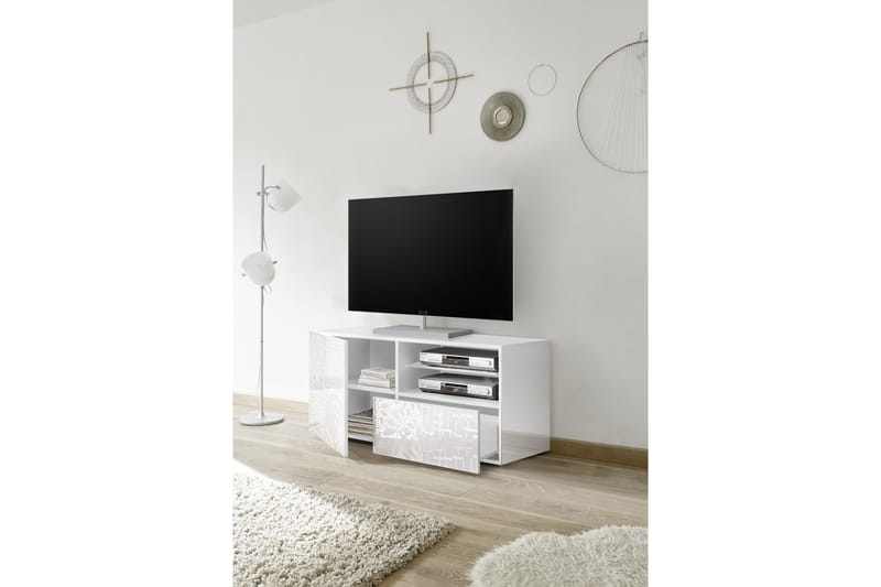 WALENS TV-bänk 122 Vit - Möbler - Vardagsrum - Tv-möbler & mediamöbler - Tv-bänkar