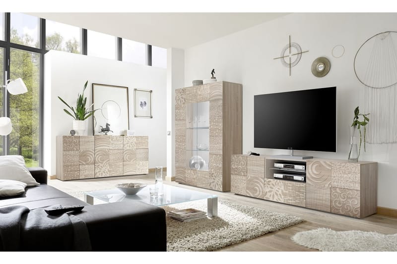 WALENS TV-bänk 181 Brun - M�öbler - Vardagsrum - Tv-möbler & mediamöbler - Tv-bänkar
