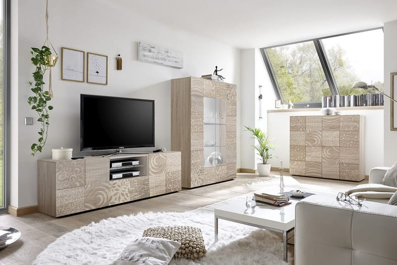 WALENS TV-bänk 181 Brun - Möbler - Vardagsrum - Tv-möbler & mediamöbler - Tv-bänkar