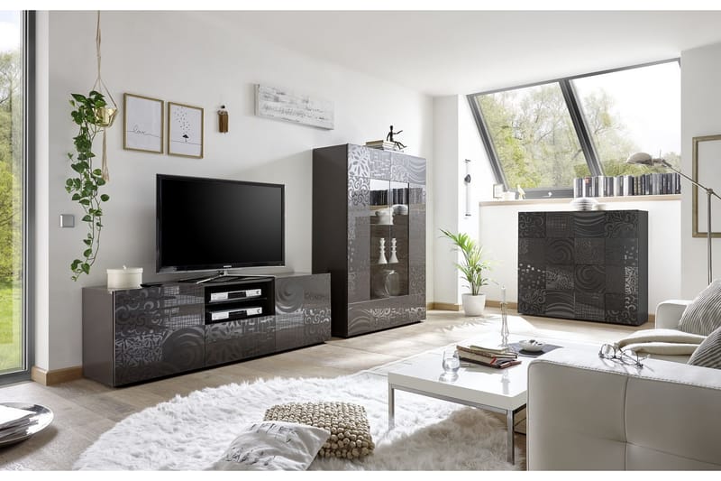 WALENS TV-bänk 181 Grå - Möbler - Vardagsrum - Tv-möbler & mediamöbler - Tv-bänkar