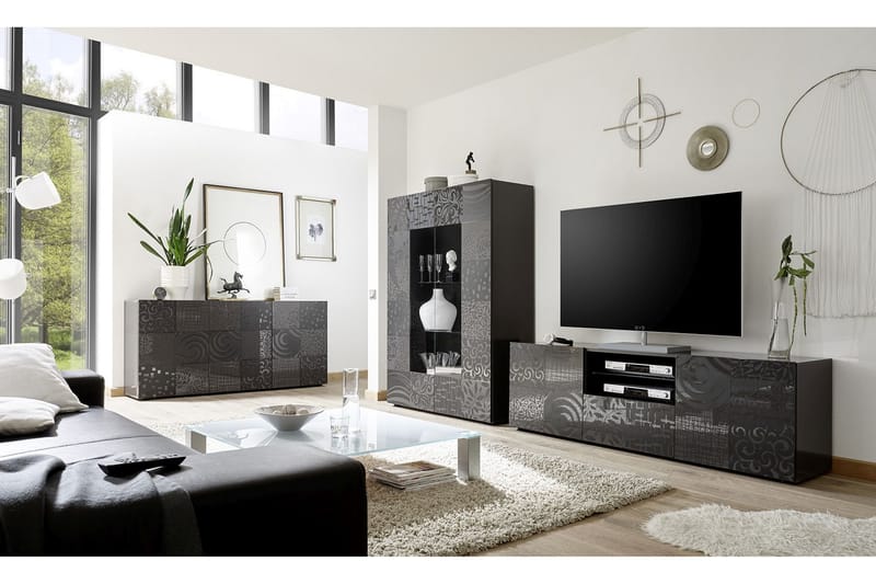 WALENS TV-bänk 181 Grå - Möbler - Vardagsrum - Tv-möbler & mediamöbler - Tv-bänkar