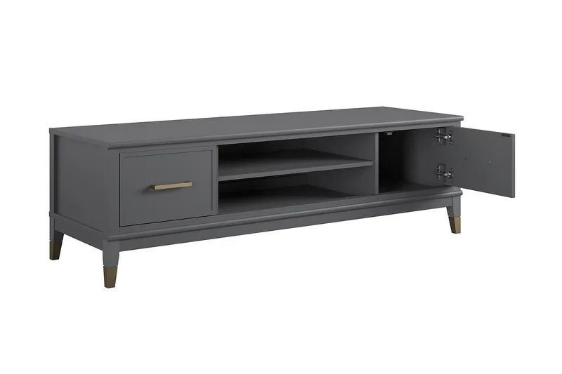 Westerleigh TV-bänk 152x50 cm Grafitgrå - CosmoLiving - Möbler - Vardagsrum - Tv-möbler & mediamöbler - Tv-bänkar